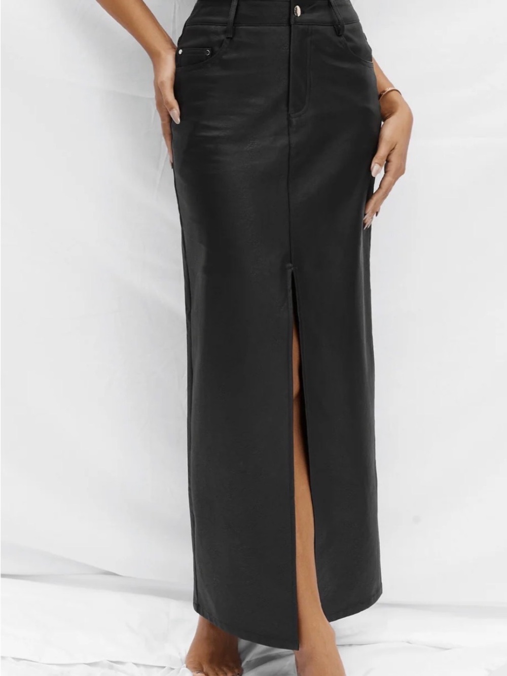 All Things Golden Maxi Skirt